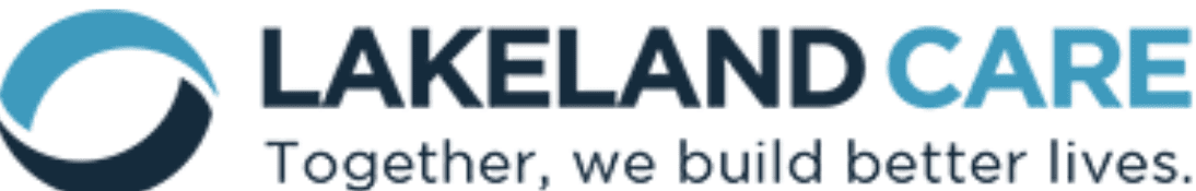 Lakeland Care logo with slogan